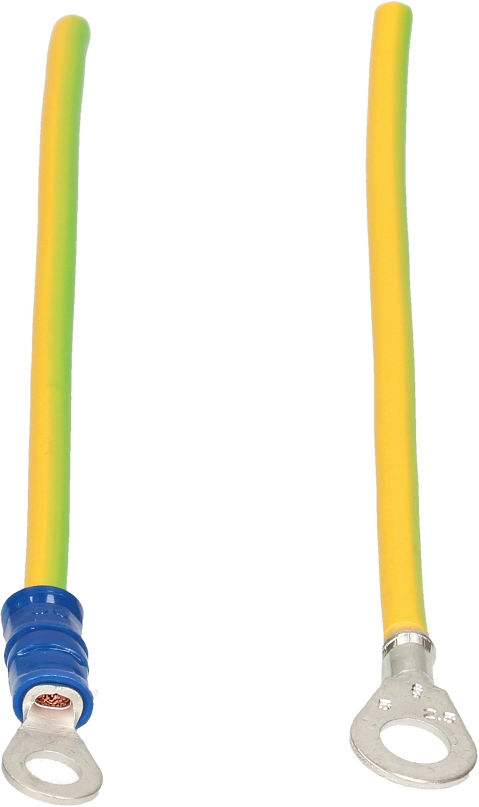 Erdungslitze 2.5mm2 0.58m gelb/grün