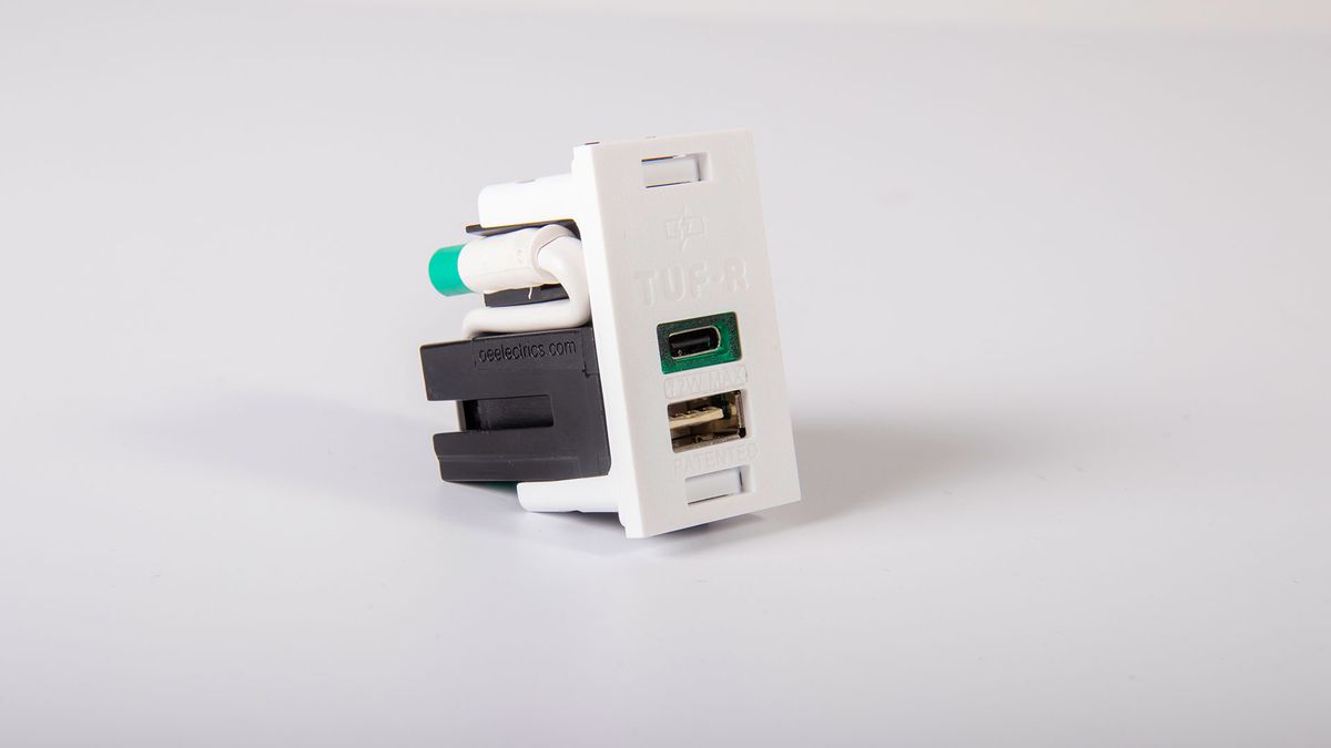 LIBERTY USB Charger QF05 TUF-R/HP mit USB-A/C 12/60W weiss