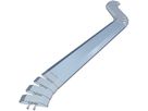 pont pour câbles Easy Bridge 80 1.00m argent RAL9006