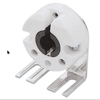 Douille-G13 à appliquer ronde HDF=25mm