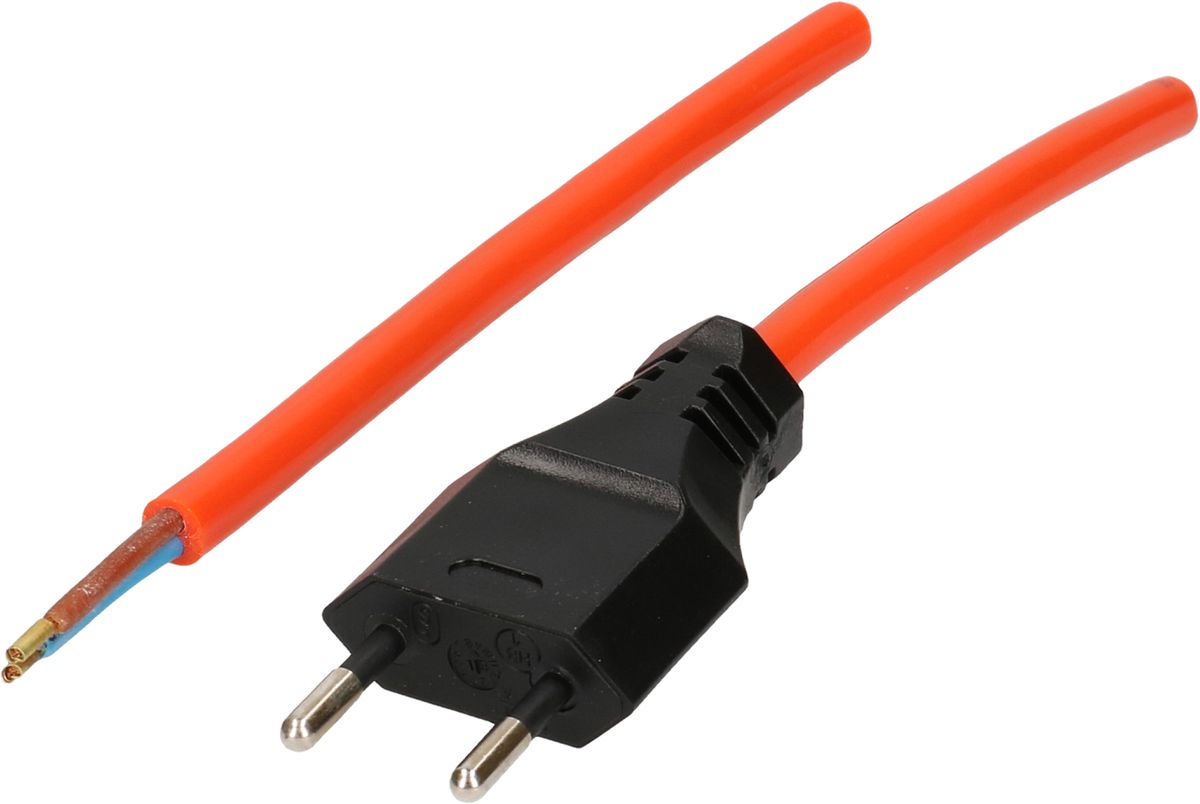 câble secteur EPR/PUR H07BQ-F2X1.5 5m orange type 11