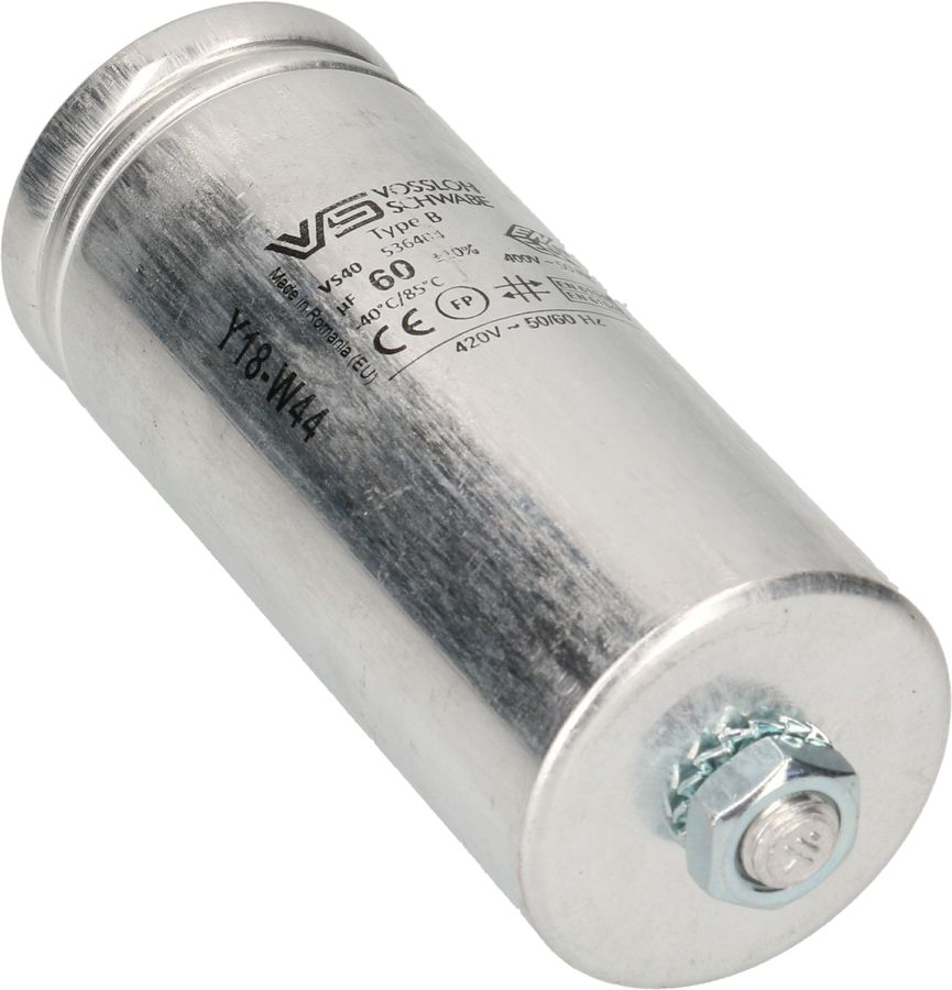 Kondensator 60uF 55x128mm Typ B