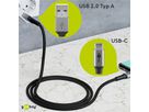 USB-A auf USB-C Kabel, Textil, extra robust, 0.5m
