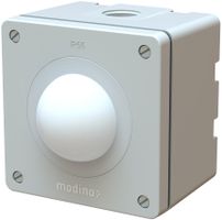 Swisslux Bewegungsmelder 180° AP exo lichtgrau