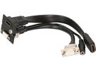 Einsatz HDMI, VGA und Miniklinke 3.5mm