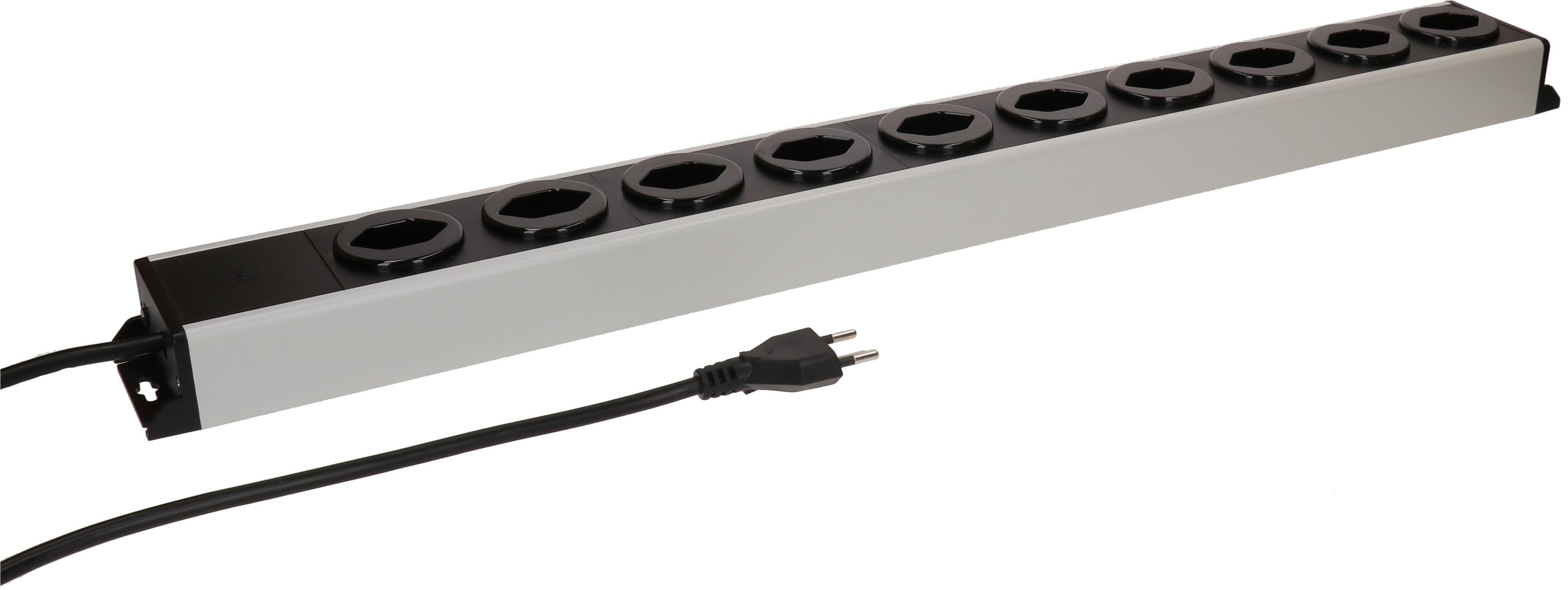 Steckdosenleiste Power Line 10x Typ 13 grau/schwarz 1.5m