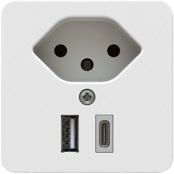 piccola combinazione tipo 13 / USB-A+C 18W in.+pl.fr. priamos bi
