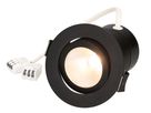 LED-Einbauspot DISC 230 Ø68 schwarz 3000K 650lm 36°