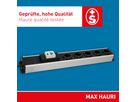 Steckdosenleiste Power Line 5x Typ 13 gr/sw FI 30mA / 10A 1.5m