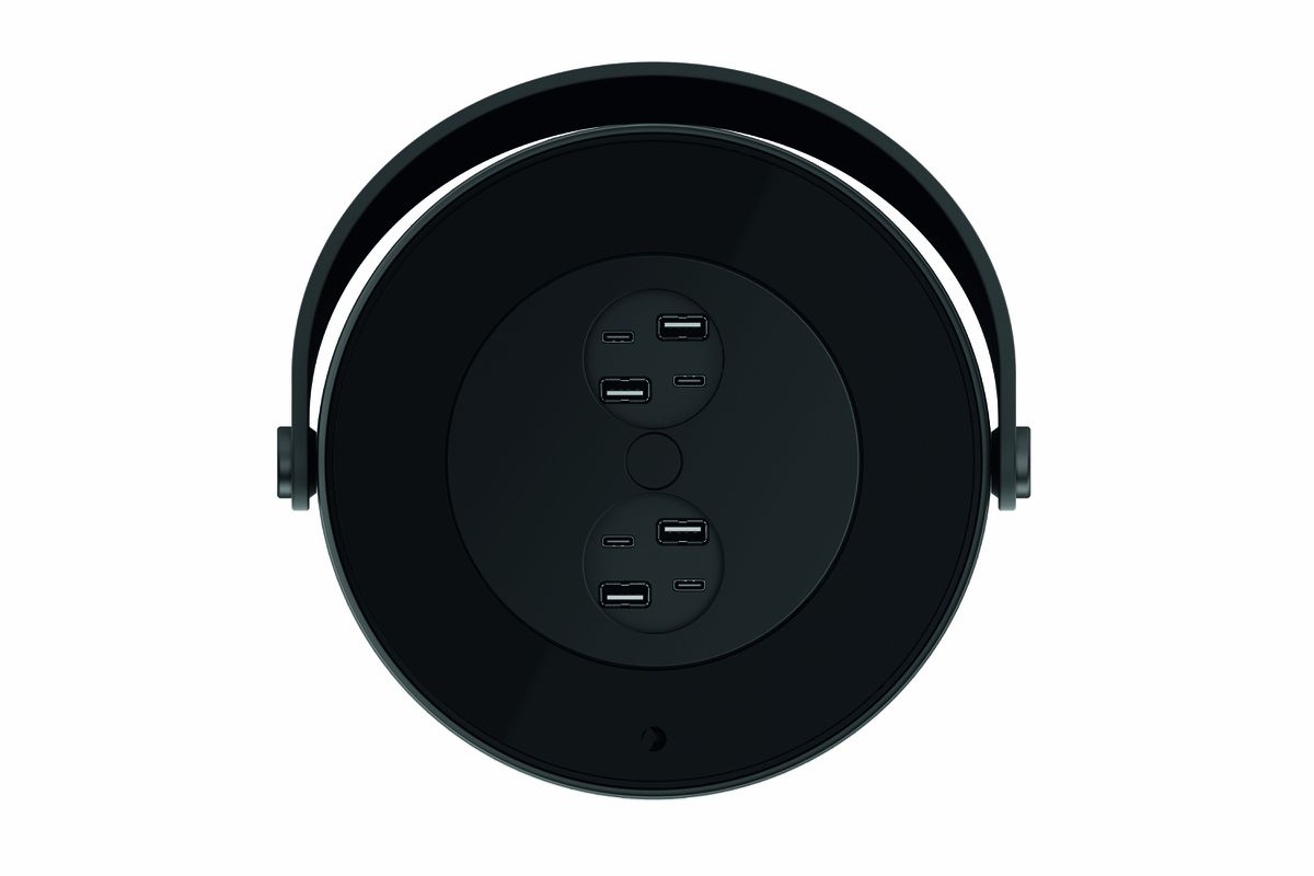 MOV:E Power Unit 4x USB-A Charger 4x USB-C Charger schwarz