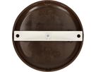 Ceiling cover dia. 95mm brown