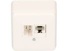 ISDN AP-Dose RJ45 TT83 weiss