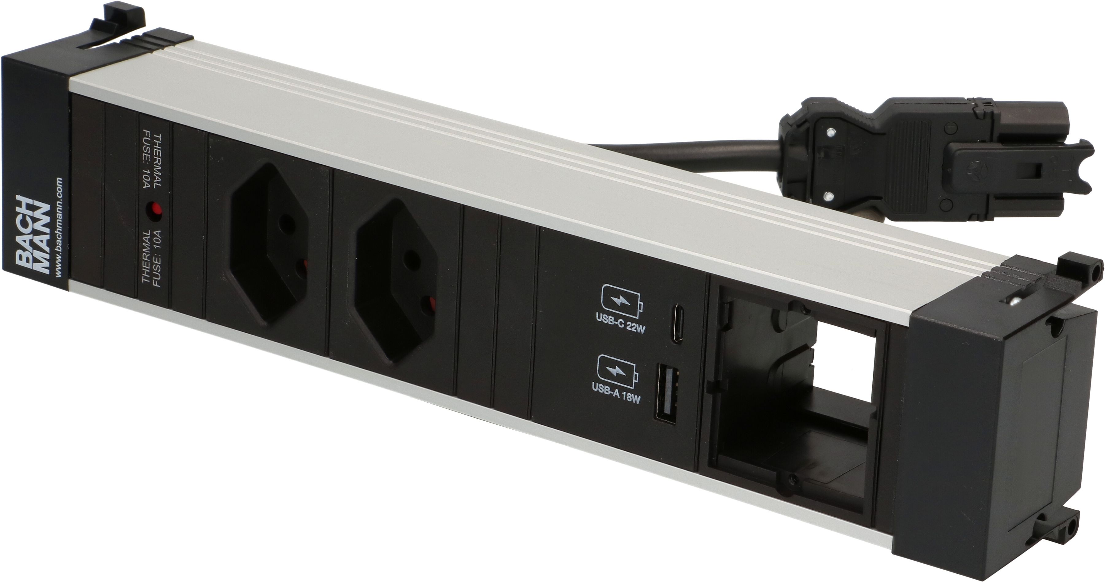 POWER FRAME 2x Typ13 1x USB A/C Charger 1x Leer