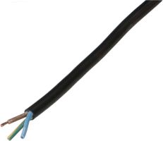câble TD H05VV-F3G1.0 noir
