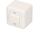 interruttore schema 6 dim.1x1 AP Mica Standard bianco