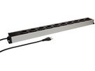 Steckdosenleiste Power Line 10x Typ 13 grau/schwarz 1.5m