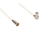 Kabel-Modem Anschlusskabel 90dB 5m weiss