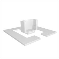 piastra di base Easy-Floor-Qube bianco RAL9003