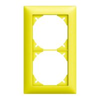 telaio di copertura dim.2x1 INC EdizioDue lemon