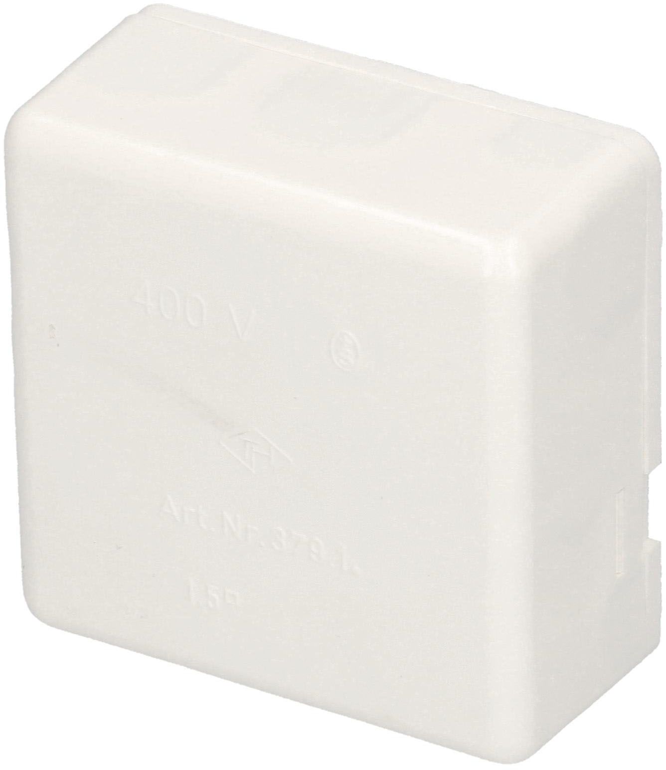 boîte de dérivation 66x66x30mm AP TH borne 4x1.5mm2 400V IP20 bc