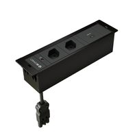 CUBOBOX presa multipla nero S 3 volte 2x tipo 13 1x USB-C 60W