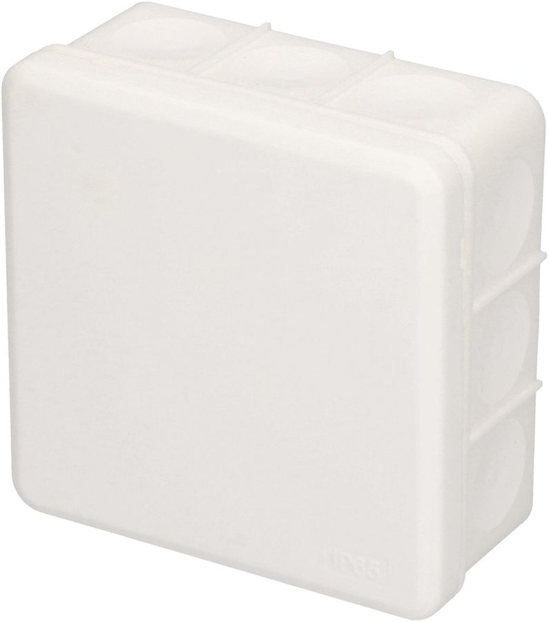 Abzweigdose 105x105x46mm AP leer IP65 weiss