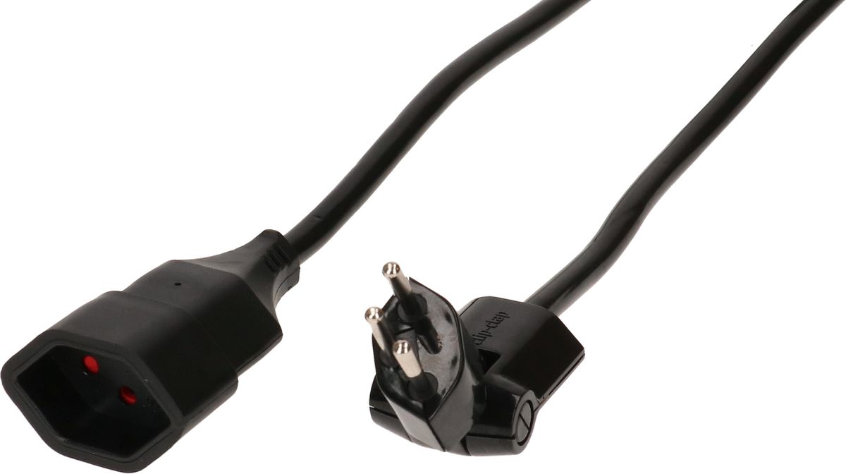 TD-Verlängerung H05VV-F3G1.5 10m sz clip-clap Typ 12 / Typ 13