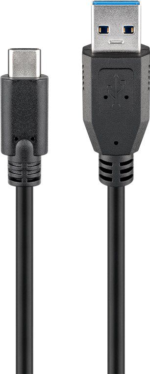 USB 3.0 Kabel 0.15m schwarz