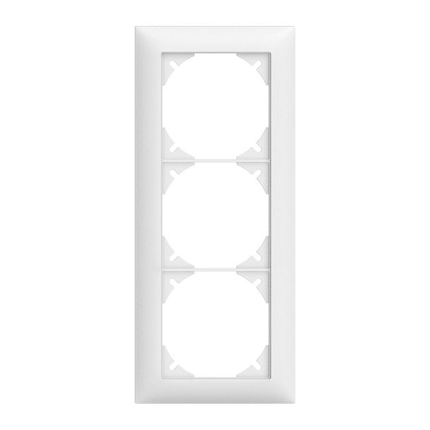 telaio di copertura dim.3x1 INC EdizioDue bianco