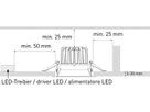 LED-Downlight ATMO 200 DALI2 1-10V bi 3000+4000K 2305lm 60°