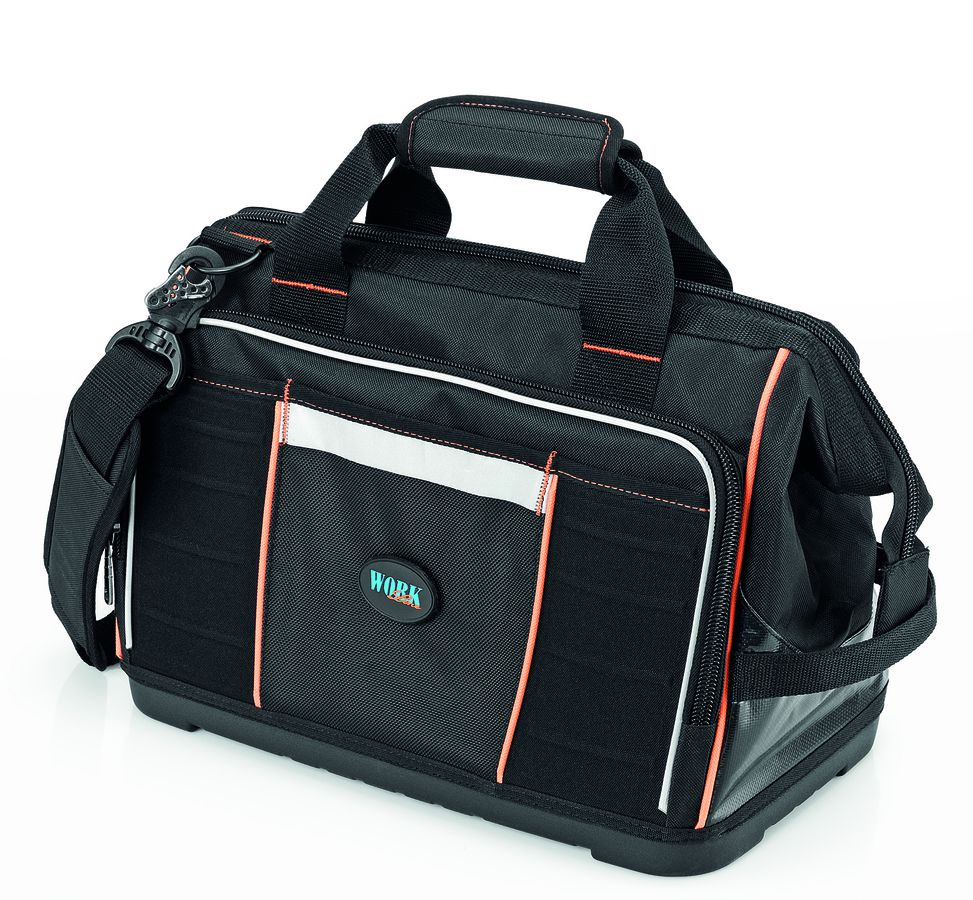 Werkzeugtasche-S mit stabilem Kunststoffboden, 410 x 300 x 230mm