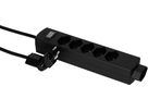 multipresa Safety Line 5+1x tipo 13 ne interruttore 3m clip-clap