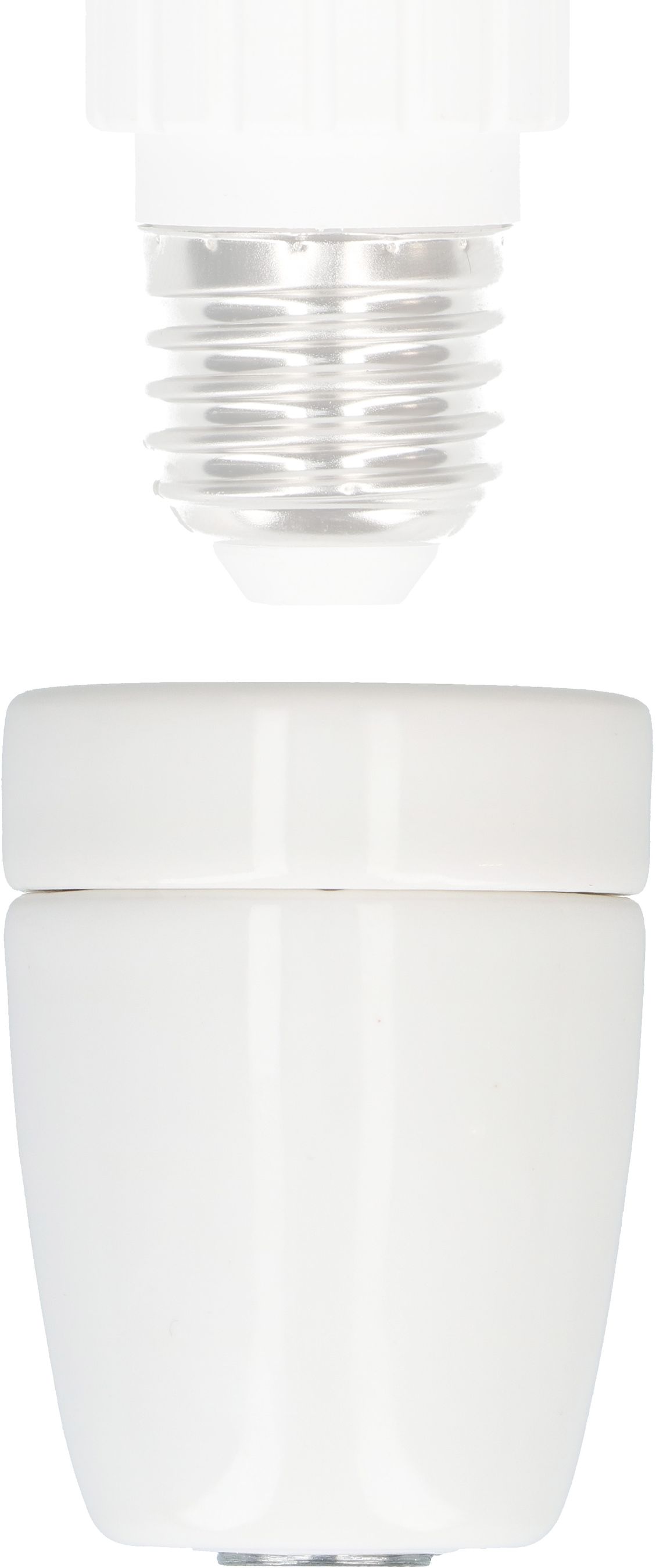 E27 Socket porcelain M10x1 / Colour: white