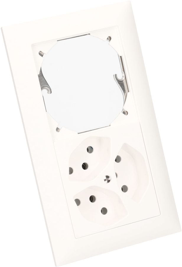 Kombination 3x Typ 13 / leer Gr.2x1 UP EdizioDue weiss