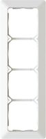Abdeckrahmen Gr.4x1 UP inkl. Designprofil priamos weiss
