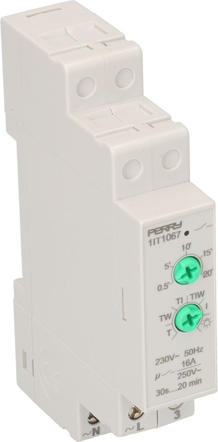Multifunction staircase timer 1 DIN