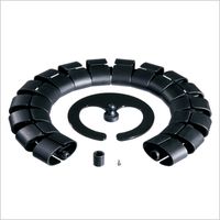 Kabelschlangen-Set 1 Premium 0.75m schwarz RAL9005