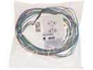 Steckdose 2x Typ 13 1S AP mit Montagebügel priamos weiss