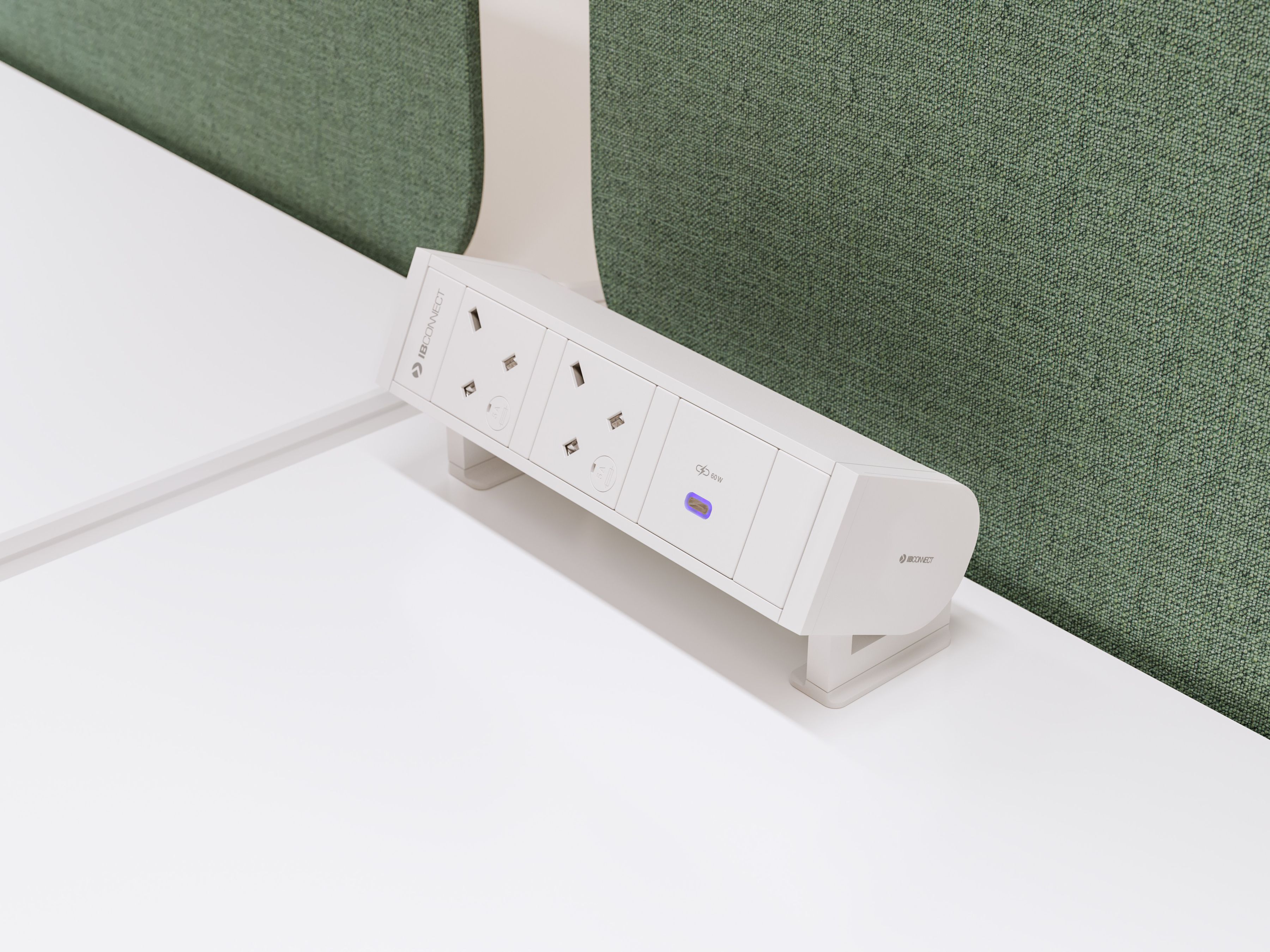 SUPRA Befestigungsset zum Kleben weiss