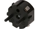 Blindstecker Schuko für Power Stations schwarz