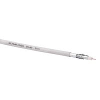 SAT-Koaxialkabel weiss