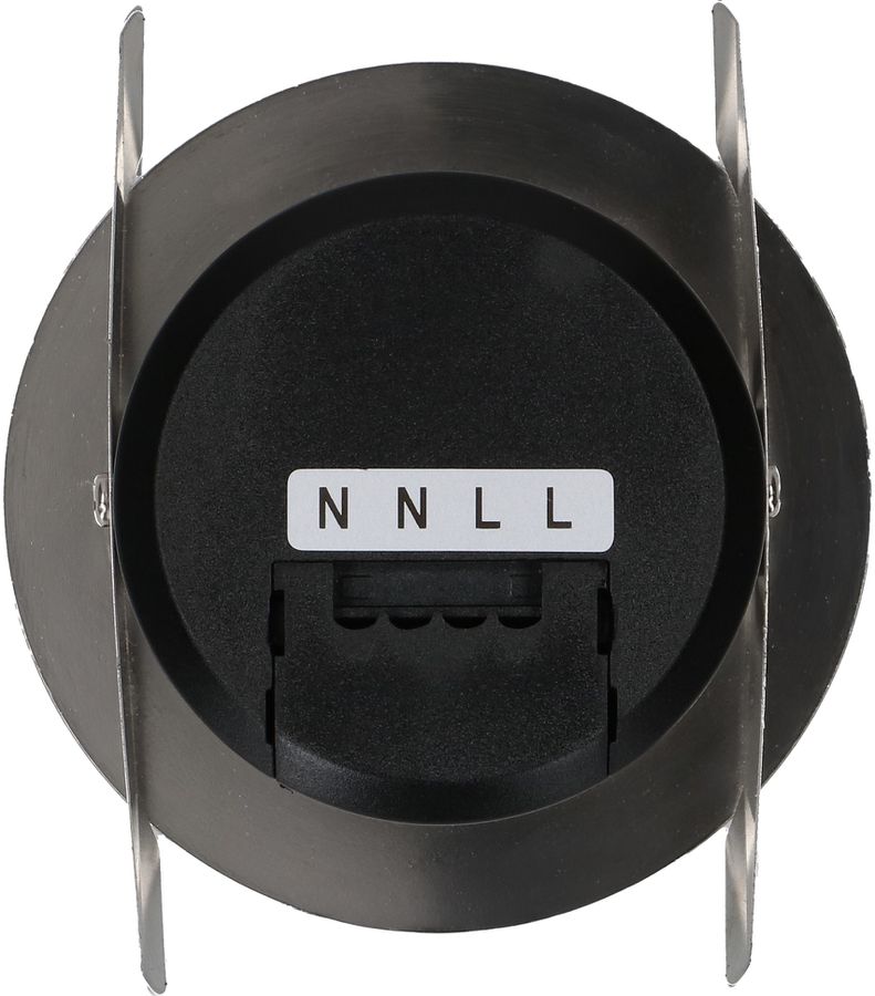 LED-Einbauspot WOODY Ø68 nickel gebürstet 3000K 660lm 60°