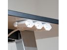 multipresa clip-clap Line 3x tipo 13 bianco interruttore 2m