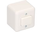 Druckschalter Schema 3 Gr.1x1 AP Mica Standard weiss
