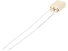 portalampada G9 ceramica cavetto PTFE 140mm