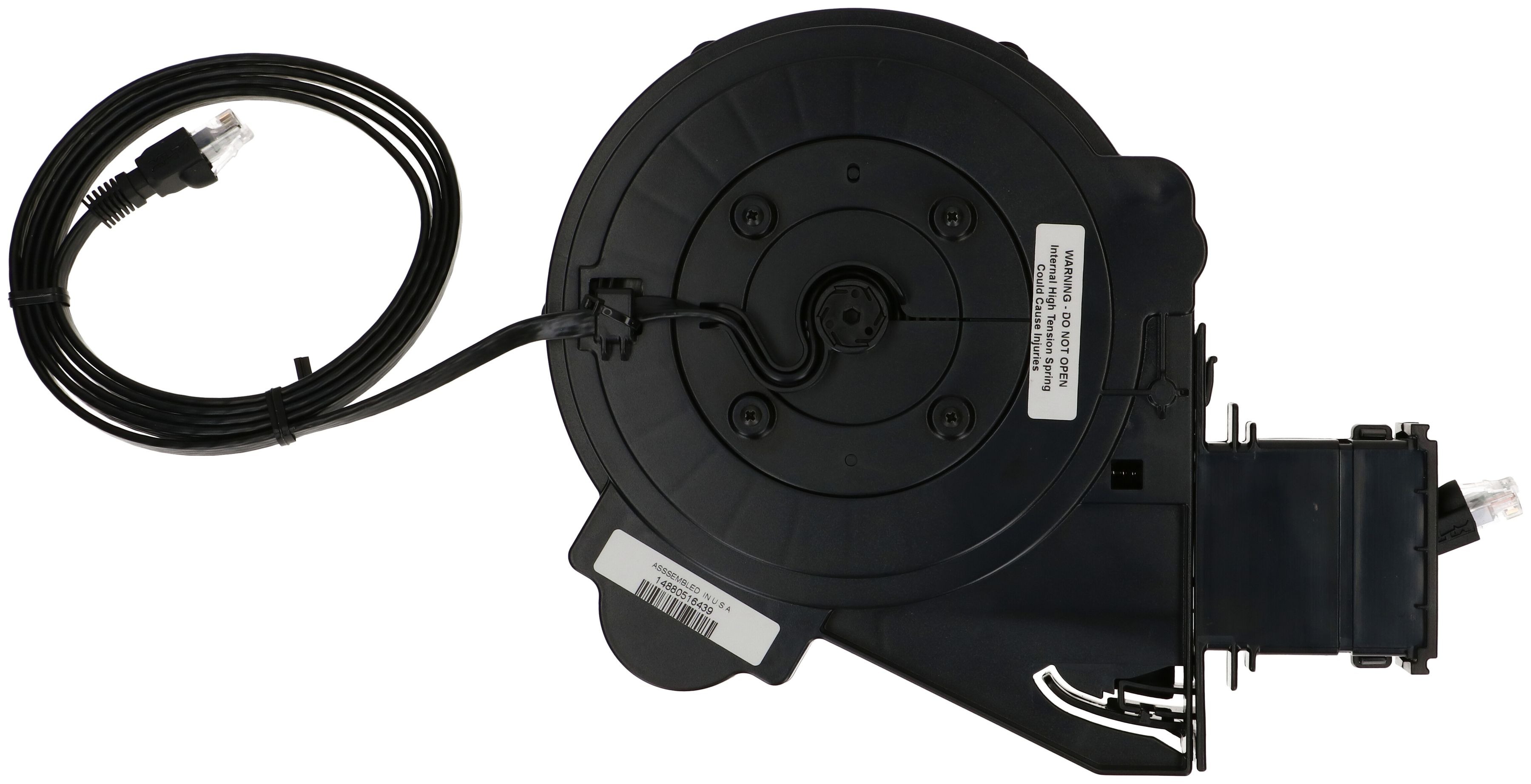 AMX Retractor Ethernet-Modul Cat. 6 noir