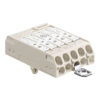 SLK7 Anschlussklemme 5-polig 0.5-2.5mm2 superflach weiss