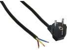 TD câble secteur H05VV-F3G1.5 3m noir Schuko