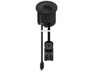 ATOM Steckdoseneinheit schwarz 1x Typ 13 1x USB-C 36W
