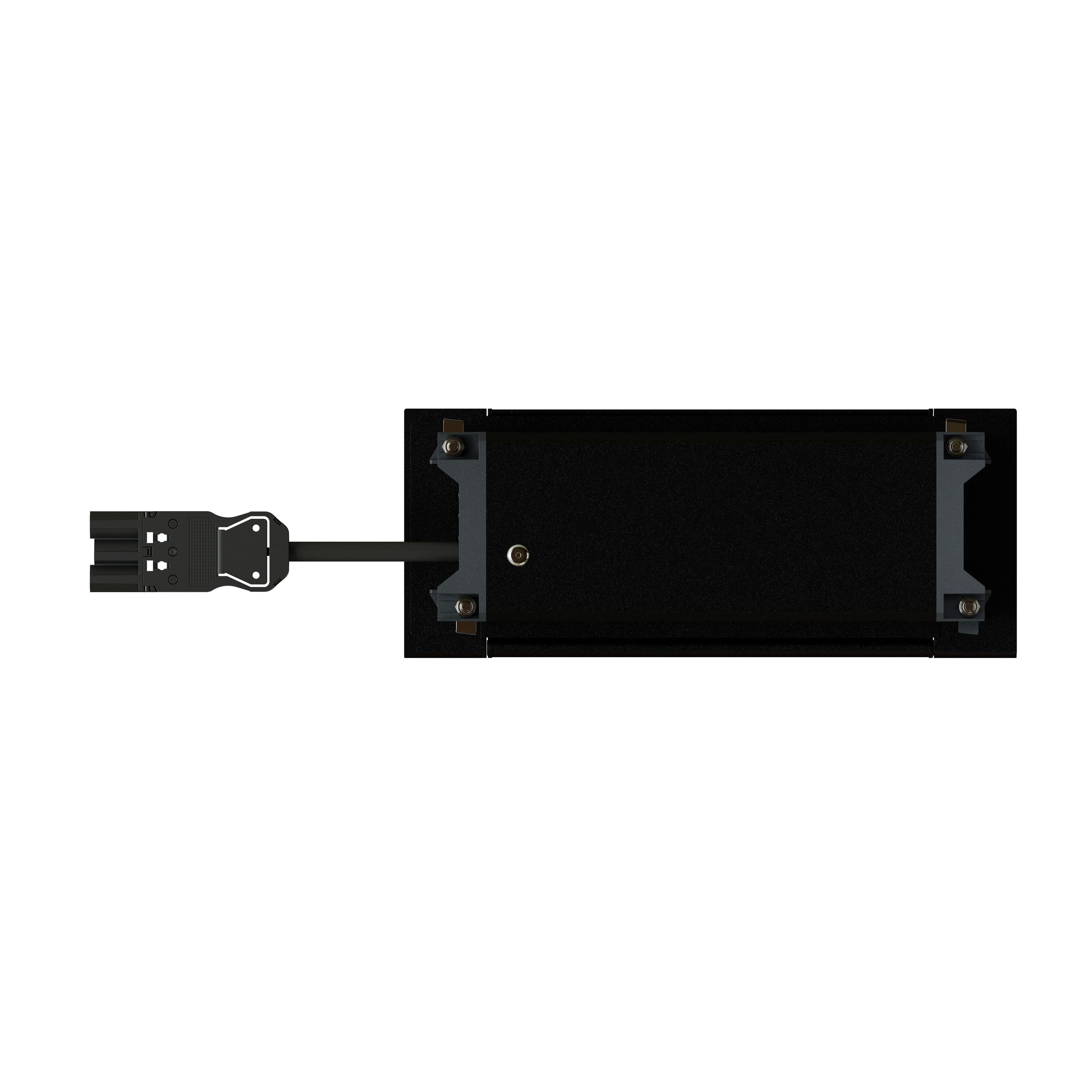 NEXO Steckdoseneinheit schwarz 2x Typ 13 1x USB-C/C